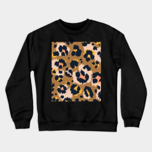 leopard pattern Crewneck Sweatshirt